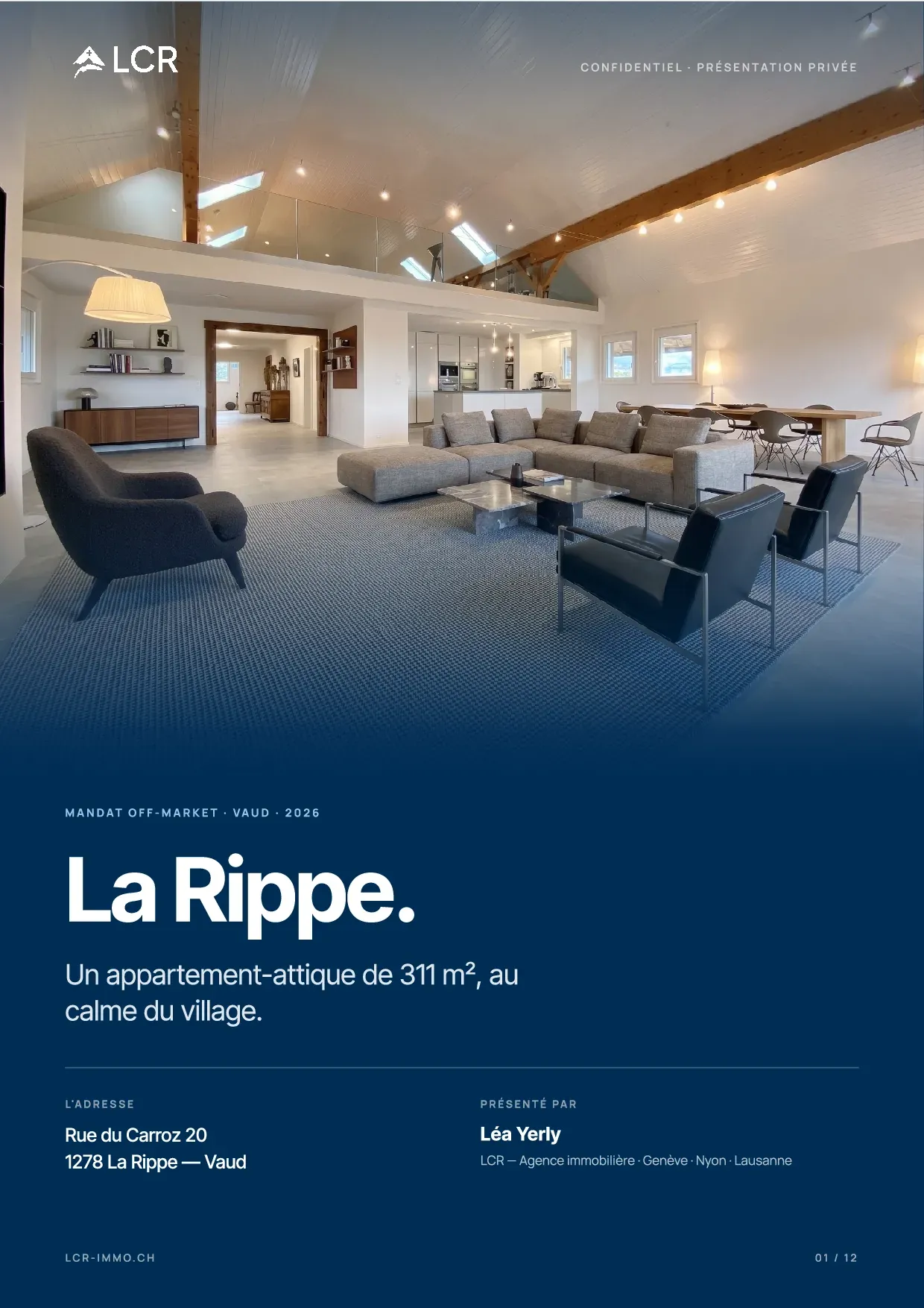 Cover of the sales brochure