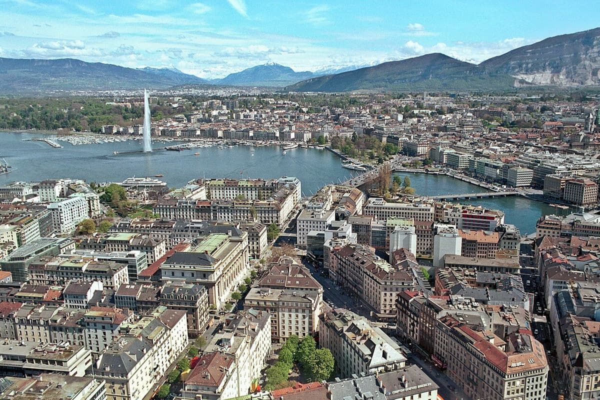 Vue de Genève